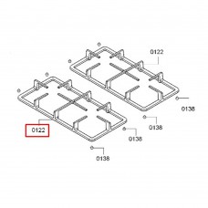 Решетка для варочных панелей Bosch EB6.., PBH6..