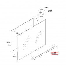 Ручка двери духовки Bosch HGB..