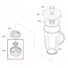 Основание чаши блендера Bosch MMB1000