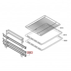 Левая решетка духовки Bosch для установки противней
