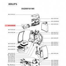 Носик подачи кофе Krups Nespresso MS-0040686