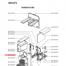 Носик подачи кофе Krups Nespresso MS-0043246