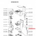 Трубка капучинатора кофемашины Krups MS-622269