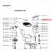 Контейнер для воды кофеварки Rowenta MS-622315