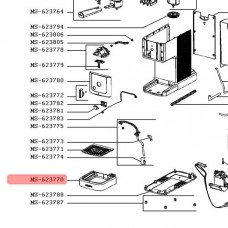 Поддон кофеварки Krups MS-623770