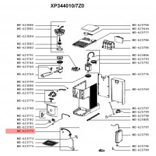 Насадка капучино Krups XP3440 в сборе MS-623775