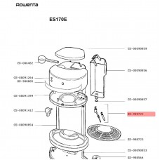 Насадка капучино кофеварки Rowenta SS-988722