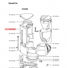 Емкость кофеварки Rowenta Brunch SS-989222